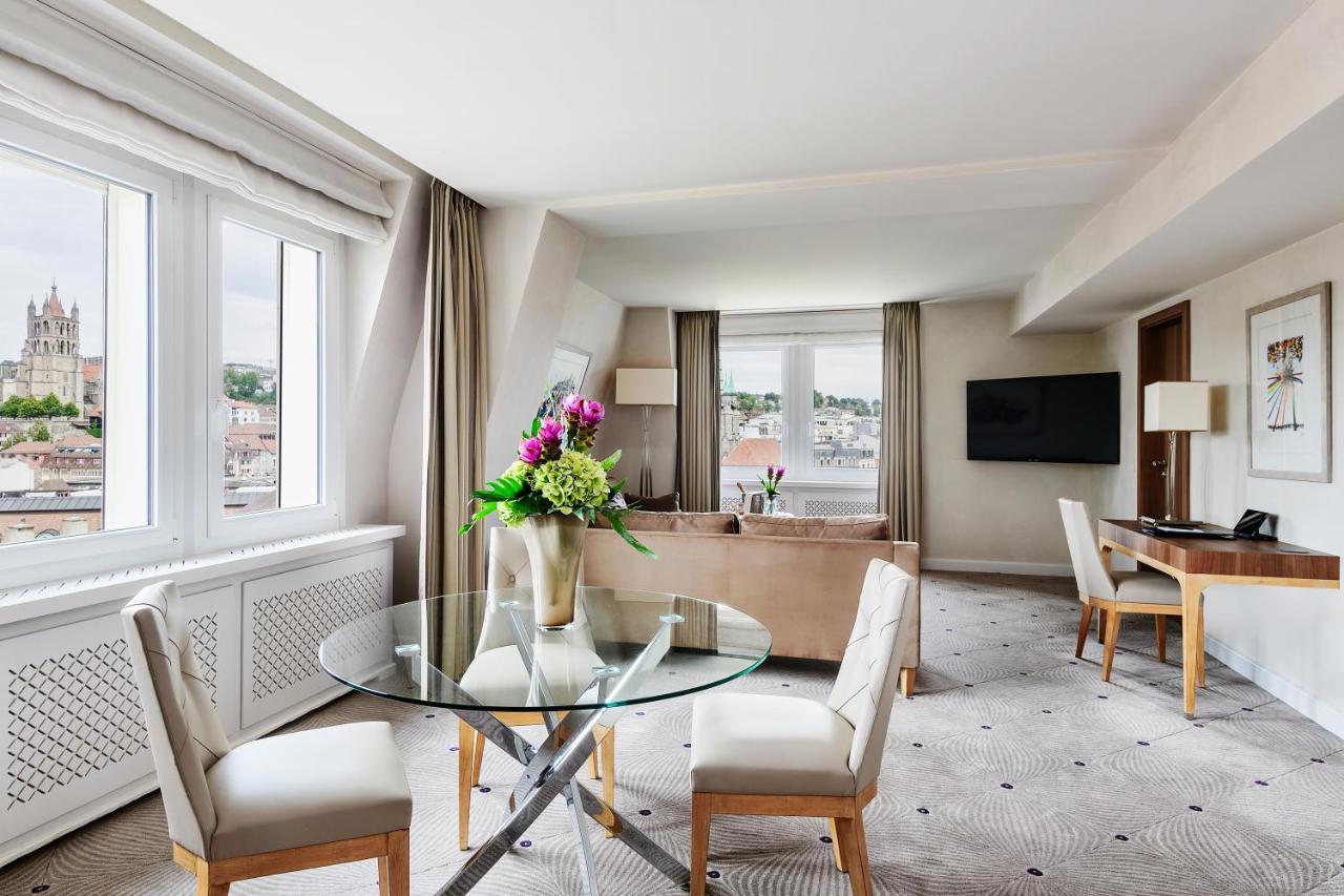 Lausanne Palace Екстер'єр фото Suite at the Hotel